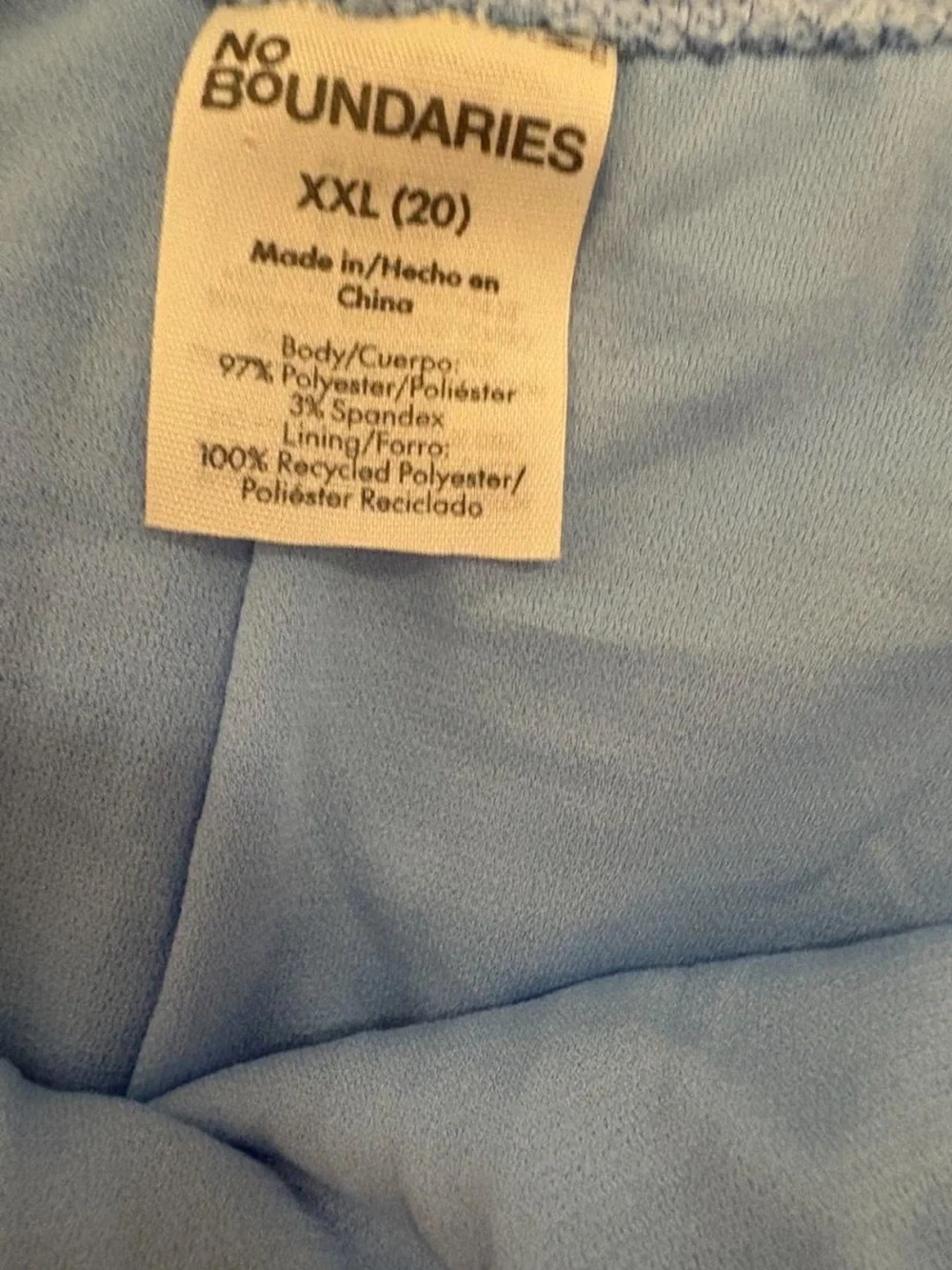 No Boundaries Light Blue Textured Men's Briefs
